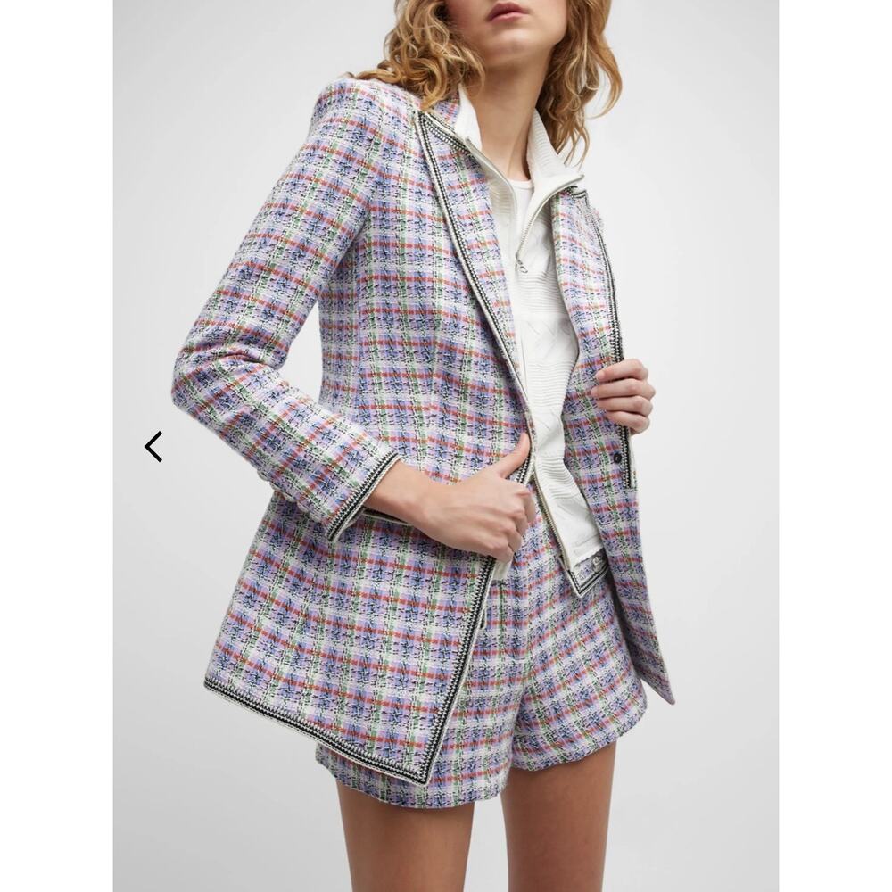 Veronica Beard Etney Dickie Houndstooth Jacket View 6